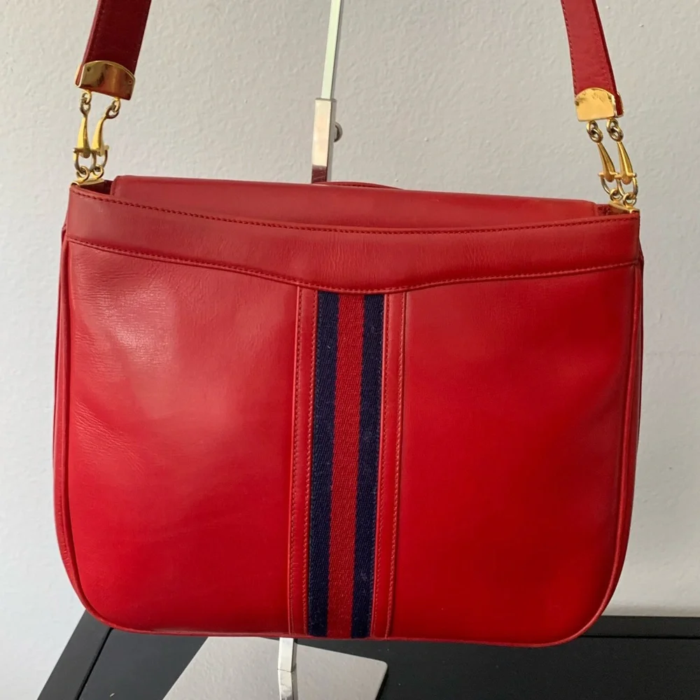 🔥GUCCI 70s Red Bag - Picture 5 of 11